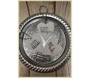 Stickserie ITH - Herz Anhänger Herzenswünsche